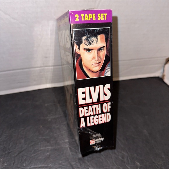 *ULTRA RARE* Elvis - Death Of A Legend | VHS | 1997 | 2-Tape Set | New/Sealed - Picture 3 of 7